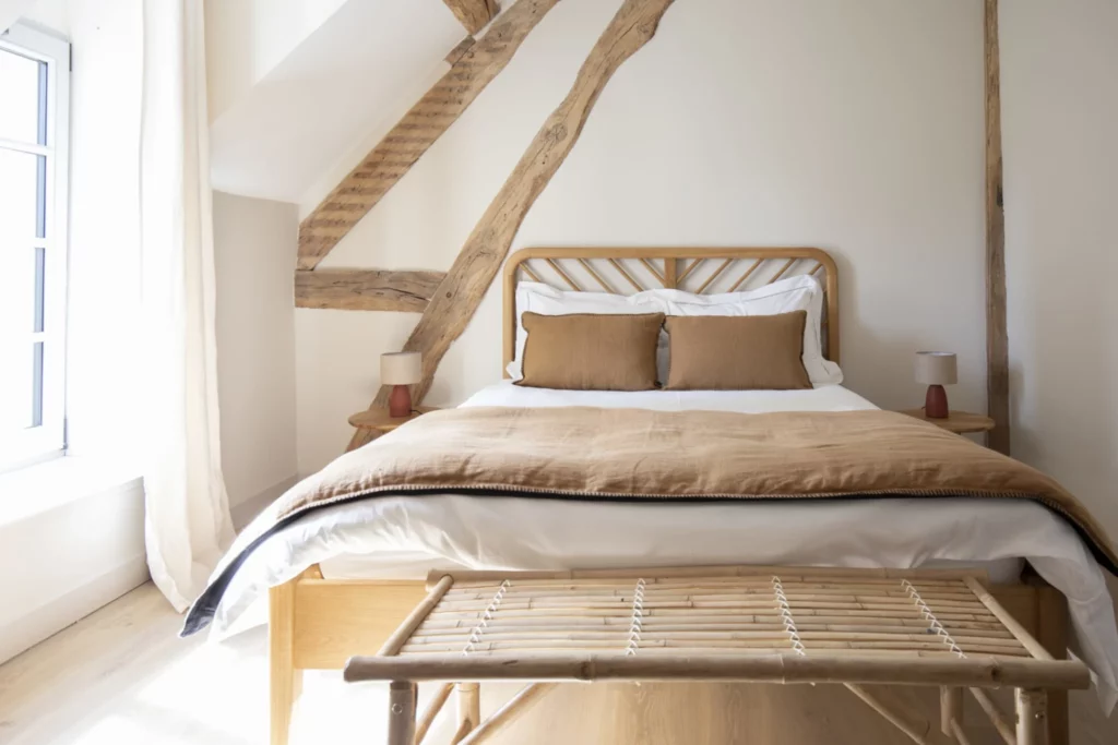 Stage yoga perche Moulin de Dorceau - chambre